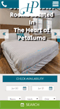 Mobile Screenshot of hotelpetaluma.com