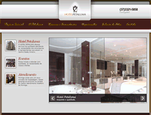 Tablet Screenshot of hotelpetaluma.com.br